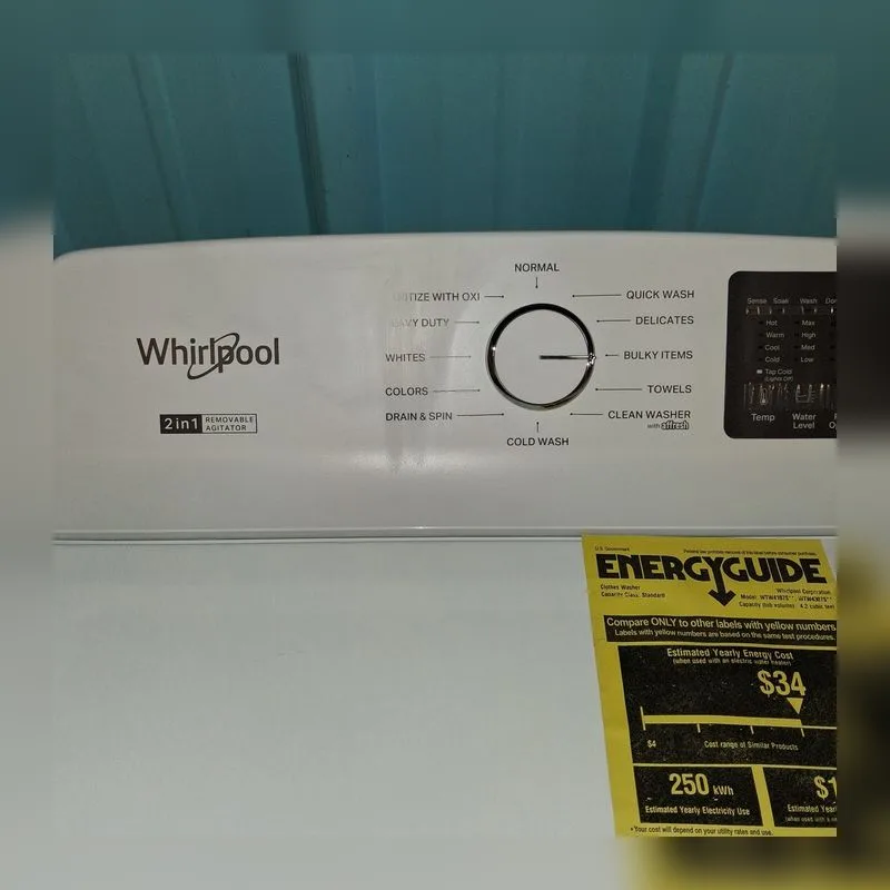 Whirlpool WTW4107SW, photo 2 of 5